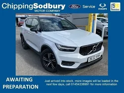 Glacier silver Used 2022 Volvo XC40 R-Design SUV | £21,995 (Fair price)