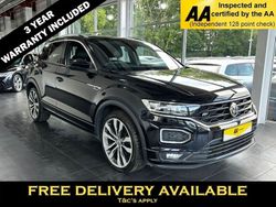Black Used 2019 VW T-Roc R-line SUV | £18,345 (Fair price)