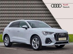 White Used 2025 Audi Q3 S-Line SUV | £36,300 (A bit pricey)
