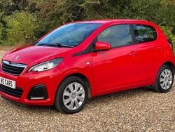 Red Used 2016 Peugeot 108 Active Hatchback | £3,995 (Good price)