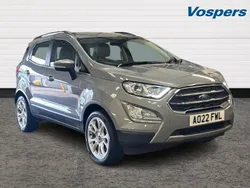 Silver Used 2022 Ford Ecosport Titanium SUV | £12,400 (Fair price)