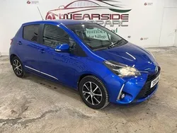 Blue Used 2018 Toyota Yaris Hatchback | £8,499 (Fair price)