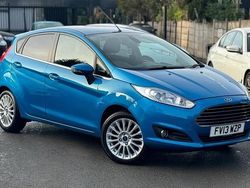 Blue Used 2013 Ford Fiesta Titanium Hatchback | £6,995 (Good price)