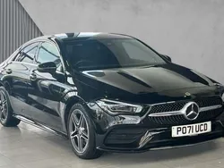 Black Used 2021 Mercedes CLA200 AMG Line Premium Plus Sedan | £26,805 (A bit pricey)