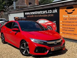 Red Used 2018 Honda Civic Prestige Hatchback | £12,384 (Fair price)