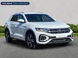 White Used 2023 VW T-Roc R-line SUV | £25,299 (Fair price)