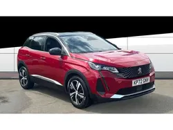 Red Used 2022 Peugeot 3008 GT-line SUV | £15,989 (Good price)