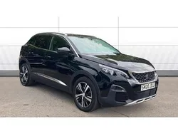 Black Used 2020 Peugeot 3008 GT-line SUV | £12,916 (Fair price)