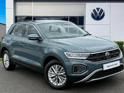 Blue Used 2024 VW T-Roc Life SUV | £20,290 (Good price)