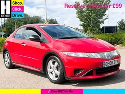 Red Used 2008 Honda Civic SE Hatchback | £1,999 (Good price)