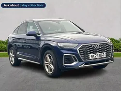 Blue Used 2023 Audi Q5 Sportback S-Line SUV | £34,474 (Good price)