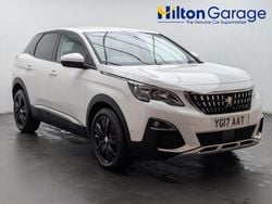 White Used 2017 Peugeot 3008 Allure Hatchback | £10,600 (Fair price)