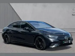 Grey Used 2025 Mercedes EQE350 AMG line Sedan | £58,890 (Good price)