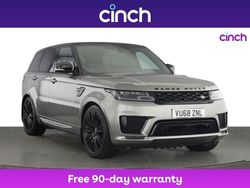 Silver Used 2018 Land Rover Range Rover Sport Autobiography Dynamic SUV | £32,699 (Fair price)