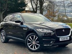 Black Used 2019 Jaguar F-Pace Portfolio SUV | £17,995 (Good price)