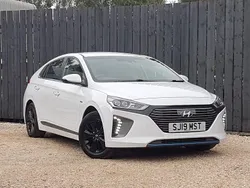 White Used 2019 Hyundai Ioniq Premium Sedan | £13,998 (Fair price)