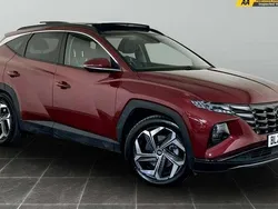 Red Used 2023 Hyundai Tucson Ultimate SUV | £25,395 (Fair price)