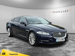 Blue Used 2014 Jaguar XJ Portfolio Sedan | £8,795 (Fair price)
