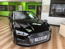 Black Used 2018 Audi A5 Cabriolet S-Line Cabriolet | £17,995 (Fair price)