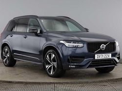 Denim blue Used 2021 Volvo XC90 R-Design SUV | £34,995 (Fair price)