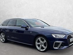 Blue Used 2023 Audi A4 S-Line Estate | £23,999 (Good price)