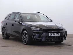 Midnight black Used 2024 Cupra Leon VZ3 Estate | £34,290
