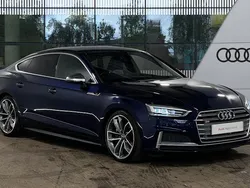 Blue Used 2017 Audi S5 Sportback Black Edition Hatchback | £23,499 (Fair price)