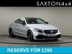 Silver Used 2022 Mercedes C63S AMG Premium Plus Coupe | £48,700 (Super price)
