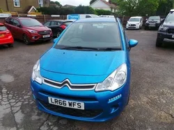 Blue Used 2016 Citroën C3 PureTech Hatchback | £3,495