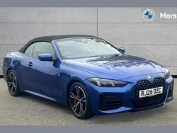 Blue Used 2025 BMW 420 M Sport Cabriolet | £48,800 (A bit pricey)