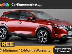 Red Used 2022 Nissan Qashqai N-Connecta SUV | £15,197 (Fair price)