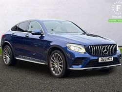 Blue Used 2018 Mercedes GLC250 Active Coupe | £22,599 (Fair price)