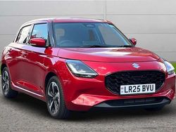 Red Used 2025 Suzuki Swift Hatchback | £18,999