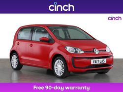 Red Used 2017 VW up! move up! Hatchback | £7,099 (Fair price)