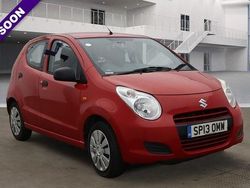 Red Used 2013 Suzuki Alto Hatchback | £3,995 (Expensive)