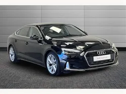 Brilliant black Used 2023 Audi A5 Sport Coupe | £23,050 (Super price)