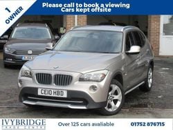 Silver Used 2010 BMW X1 Sport Line SUV | £6,995 (Fair price)