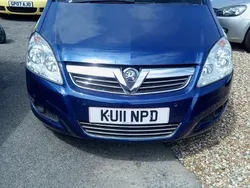 Blue Used 2011 Vauxhall Zafira Design Edition MPV | £2,395 (Super price)