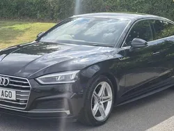 Black Used 2018 Audi A5 Sportback S-Line Hatchback | £15,800 (Fair price)