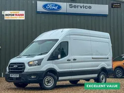 White Used 2023 Ford Transit Van | £18,998 (Fair price)
