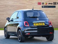 Black Used 2020 Fiat 500 Lounge Hatchback | £8,896 (Fair price)