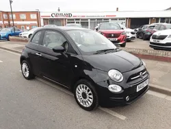 Black Used 2019 Fiat 500 Lounge Hatchback | £8,450 (A bit pricey)