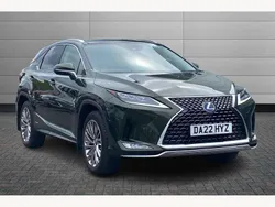Terrane khaki Used 2022 Lexus RX450h SUV | £39,995 (Expensive)
