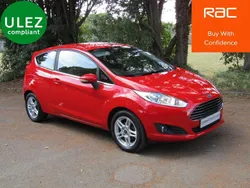 Red Used 2014 Ford Fiesta Zetec Hatchback | £3,295 (Good price)