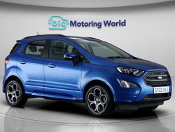 Blue Used 2022 Ford Ecosport ST-Line SUV | £11,900 (Fair price)