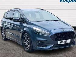 Blue Used 2021 Ford S-MAX ST-Line MPV | £24,250 (Fair price)