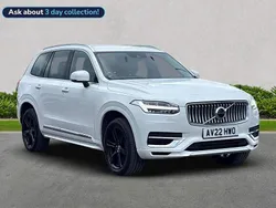 White Used 2022 Volvo XC90 Inscription SUV | £33,284 (Fair price)
