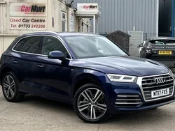Blue Used 2017 Audi Q5 S-Line SUV | £20,995 (Fair price)