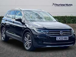 Black Used 2022 VW Tiguan Elegance SUV | £26,700 (Fair price)