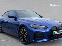 Blue Used 2025 BMW i4 M Sport Sedan | £49,990 (Fair price)